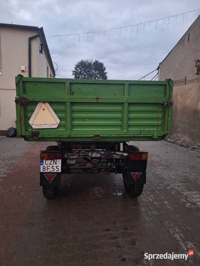 przyczepa wywrotka d 732 kujawsko-pomorskie Żnin