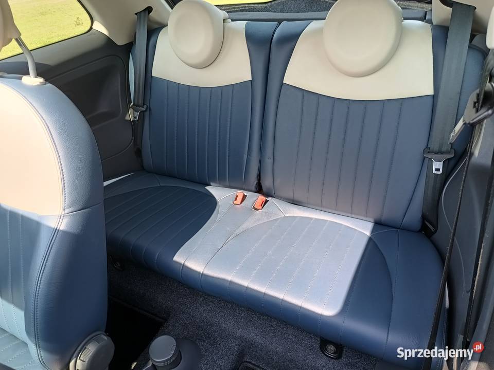 Fiat 500 turbo 900cc SZYBER DACH lakier metallic Podkonice Miejskie