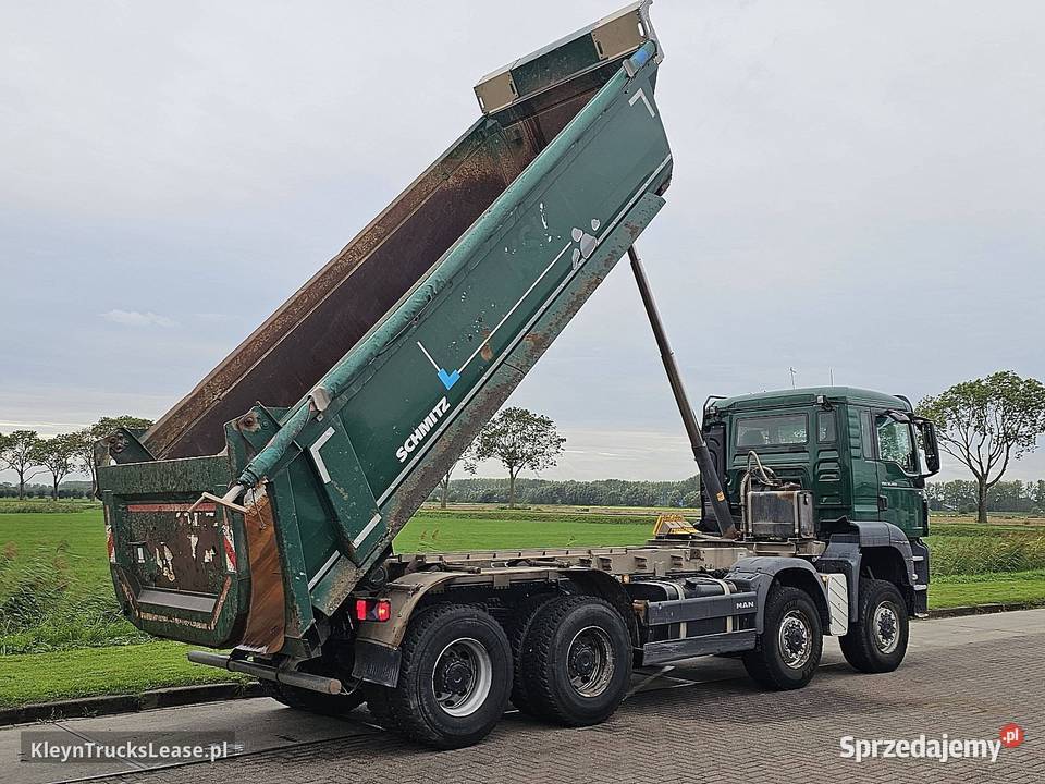 MAN 35400 TGS Schmitz Mulde 8x6 wywrotka 2015 sprowadzony