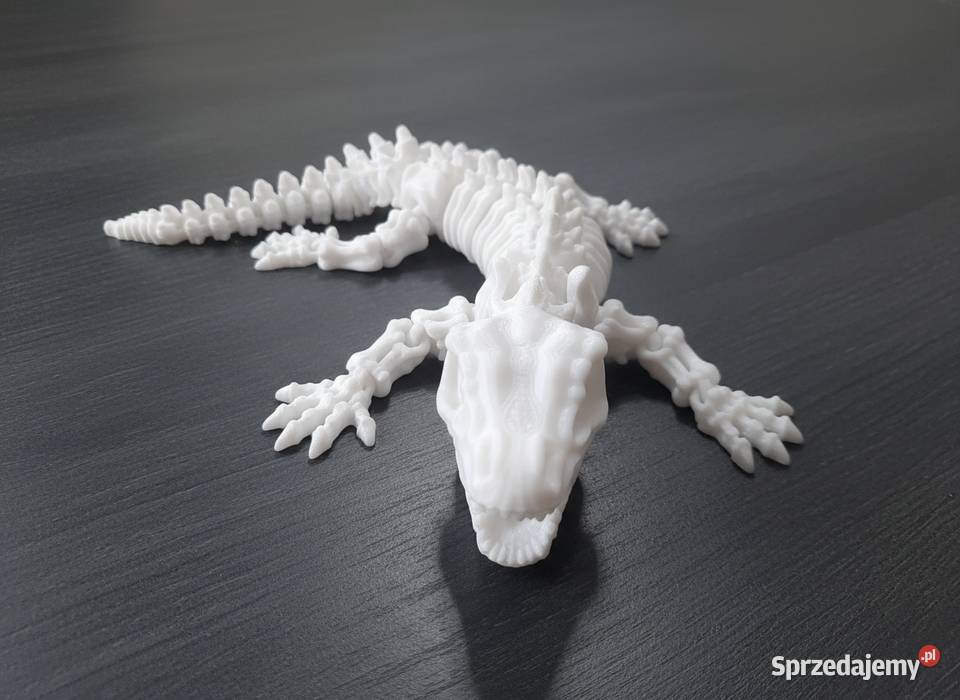 Ruchomy szkielet warana z Komodo 37 elastyczna Figurki Krzyszkowice sprzedam