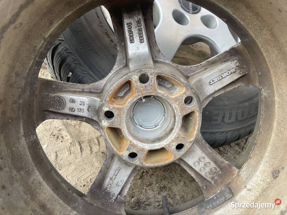 Kola BMW E36 E46 BORBET KBA 44682 opony 20565R15 Stany