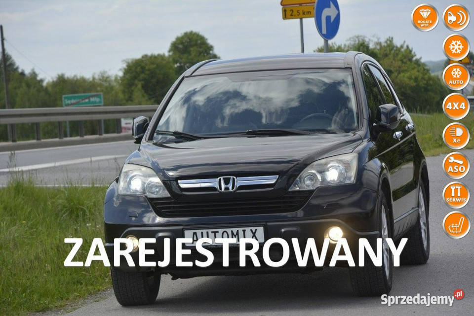 Honda CRV 22iCTDi 4x4 xenon gwarancja przebiegu gniazdo USB CR-V Sędziszów Małopolski sprzedam