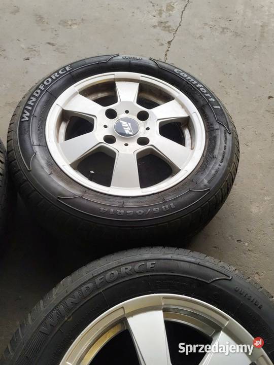 Alufelgi z oponami 18565r14 Harasiuki