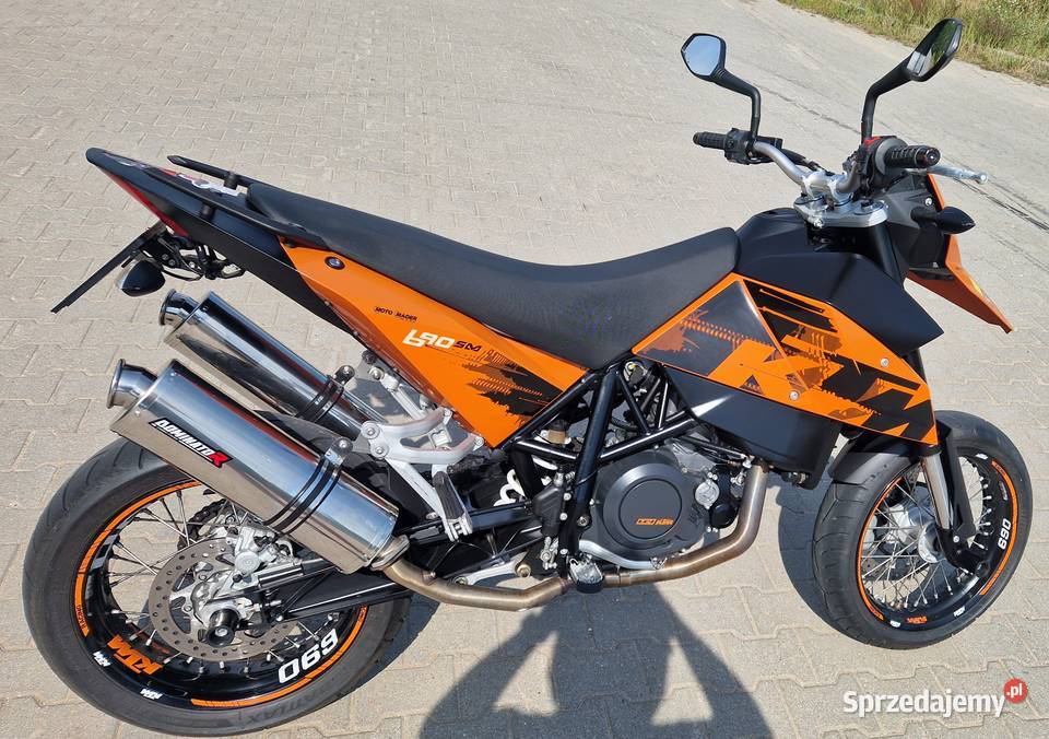 Ktm 690 SM dziobak Aleksandrów Łódzki