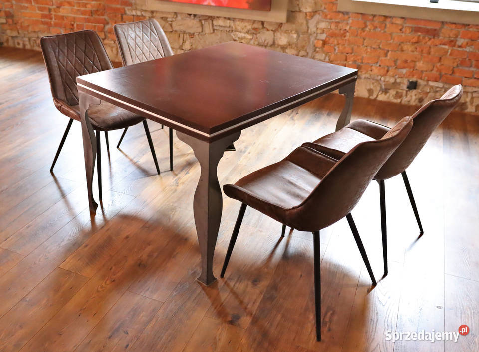 Stół komplet krzeseł WYPOSAŻENIE RESTAURACJI Pszczyna