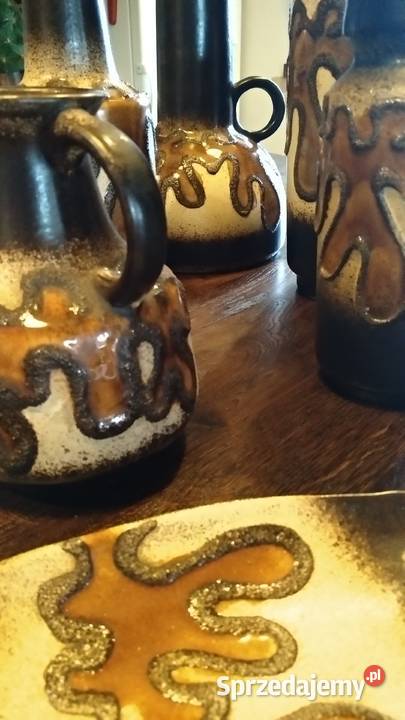 Ceramika z kolekcji Fat Lava z Veb Haldensleben Porcelana i szkło Bydgoszcz