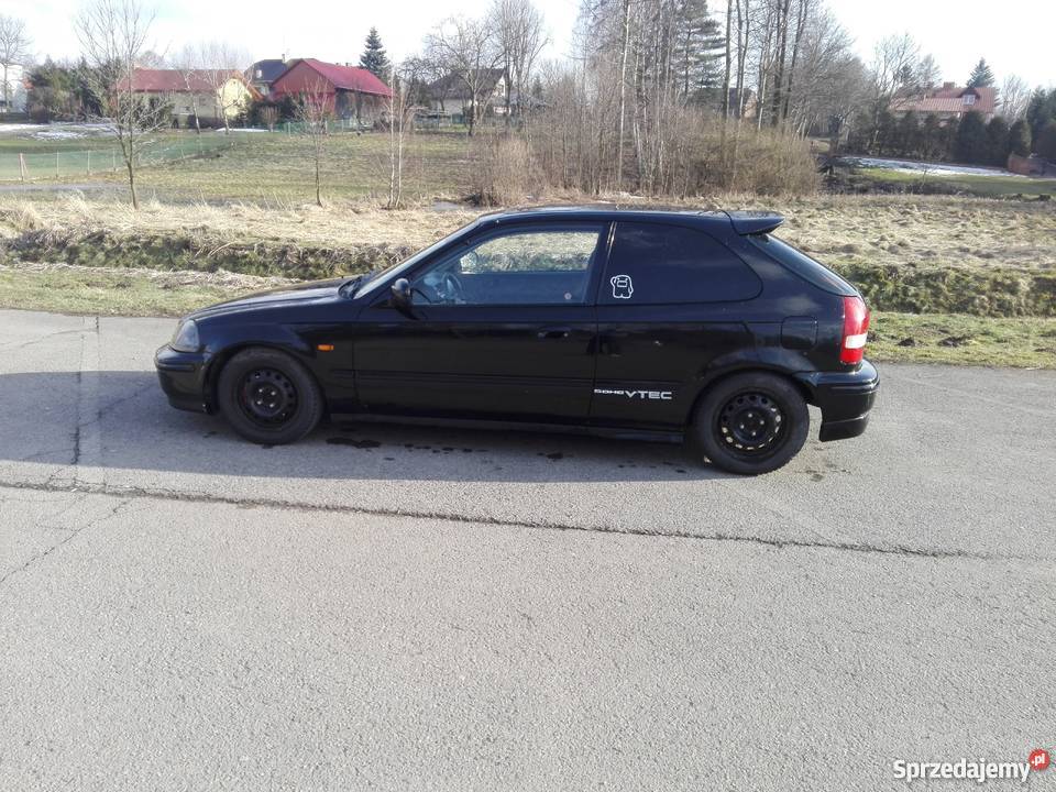 Honda Civic VI Ek3 D15Z6 Rok produkcji 1998 Krasne