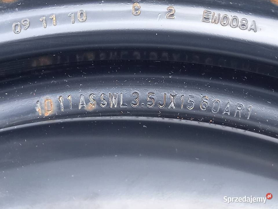 PEUGEOT 207 CITROEN C3 koło dojazdowe 1258015 Kielce