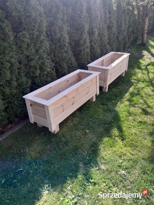 Doniczki drewniane Dębica