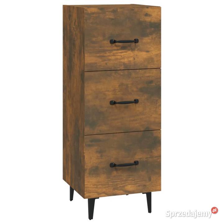 vidaXL Szafka przydymiony dąb 345x34x90 mazowieckie Warszawa sprzedam