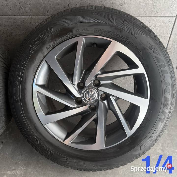 17 VW Tiguan oryginalne OEM 5x112 ET40 7J felgi Motoryzacja Lubasz