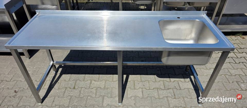 Zlew Basen 1 Komorowy Z Blatem 2007085 MN Gastronomia Nowe Skalmierzyce sprzedam