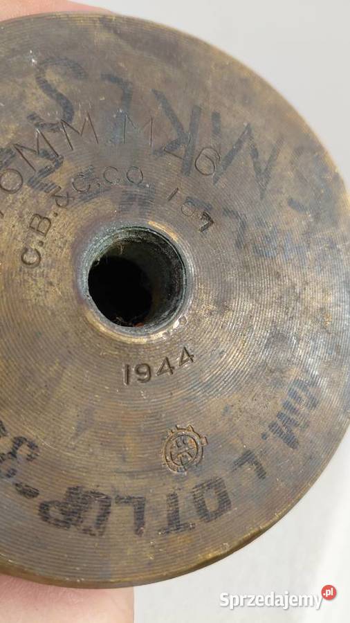 Łuska Artyleryjska 1944r II WŚ Krzykawa