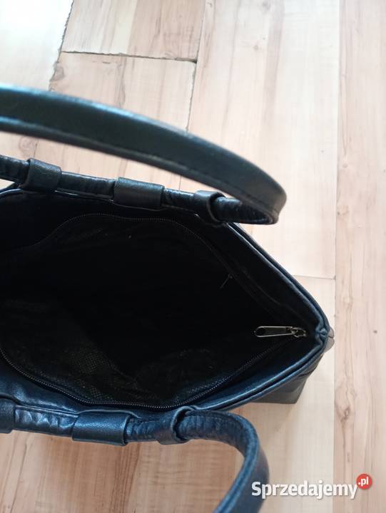 torebka damska czarna 35x26x9 Szczecin