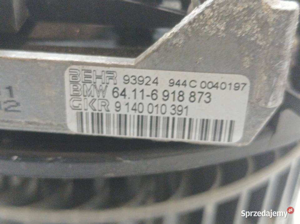 DMUCHAWA NAWIEWU EU 6918873 Bmw Seria 7 IV świętokrzyskie