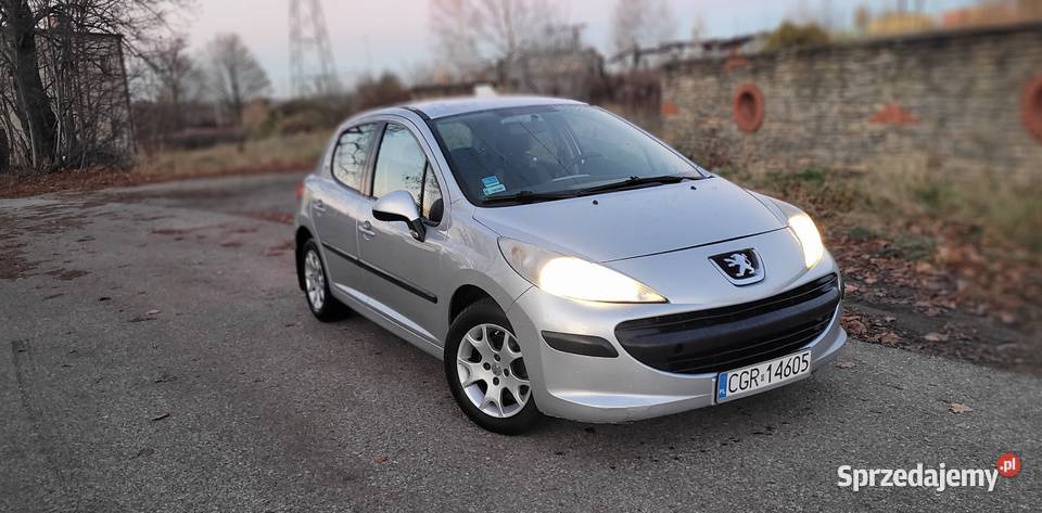 Peugeot 207 16 HDI 2007r pomorskie Tczew