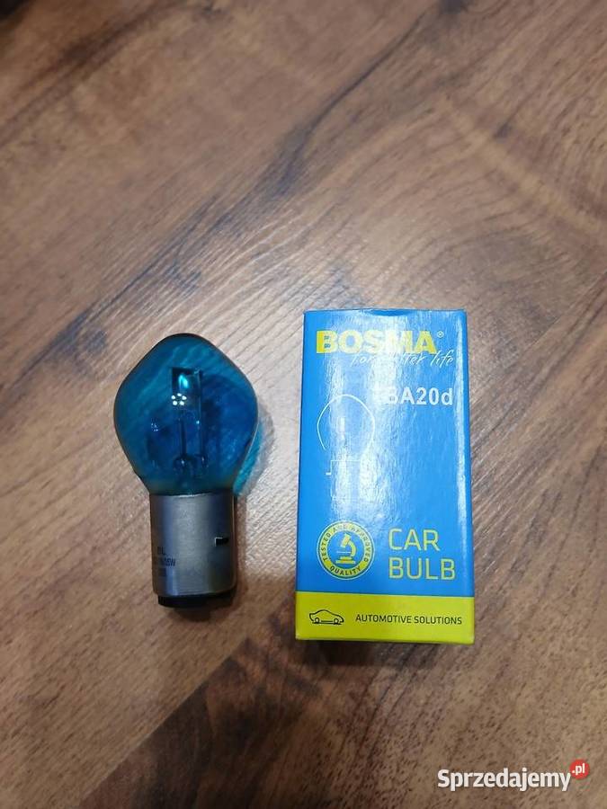 Żarówka BOSMA 12V 3535W BA20D NIEBIESKA 6159 Resko