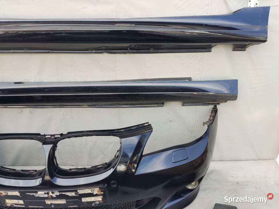 BMW 5 E60 ZDERZAK PRZEDNI TYLNY PRÓG NAKŁADKA Radom sprzedam