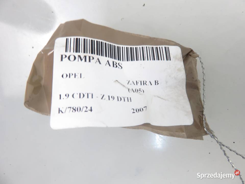 POMPA ABS OPEL ZAFIRA B 10096005703 osobowe