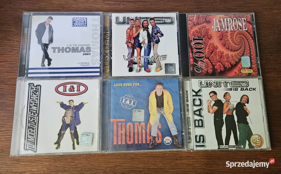 Stare Polskie Płyty CD Jamrose Thomas United II sprzedam