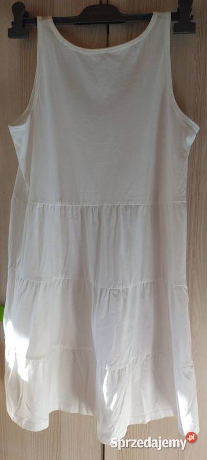 Sukienka biała długa Esmara lubelskie Lublin