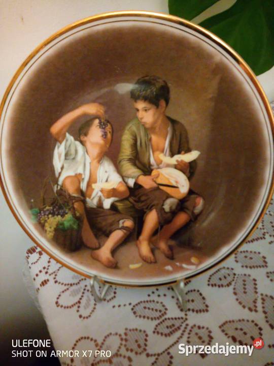 Talerz kolekcjonerski Porcelana angielska mazowieckie Warszawa