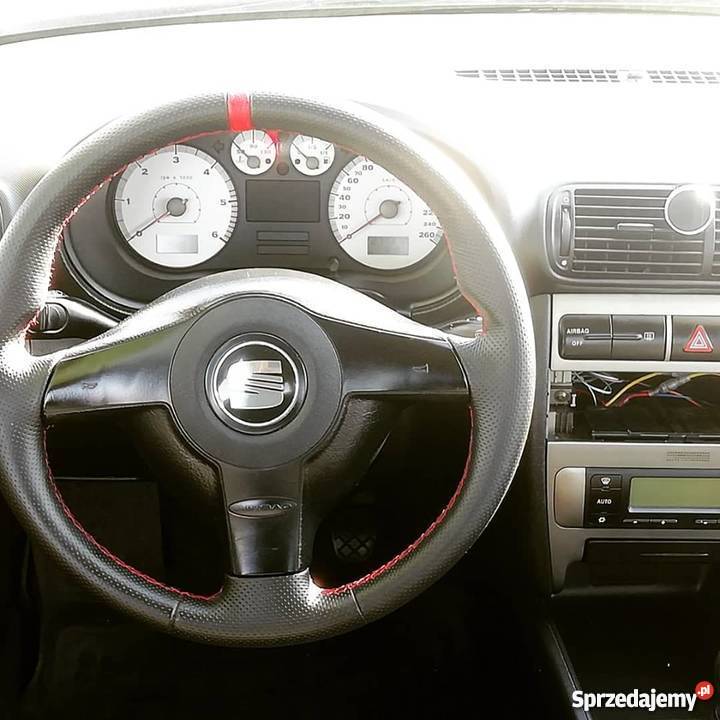 SEAT LEON I 19TDI ARL 200 2003r TOP SPORT 6 BIEG aluminiowe felgi dolnośląskie Wrocław