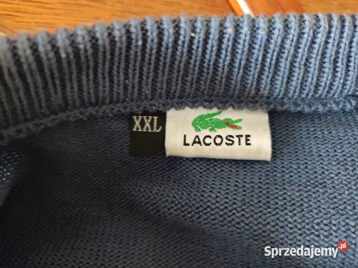 sweter wełniany bluza męski Lacoste oryginał Kielce