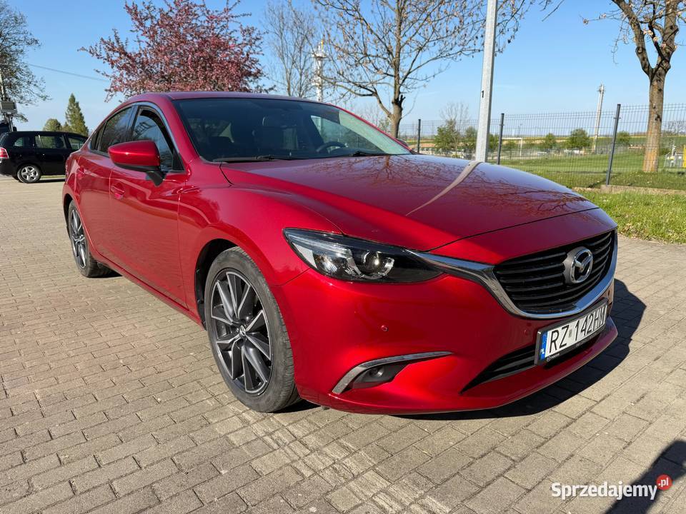 Mazda 6 III 25 192 automat 2016 podkarpackie Rzeszów