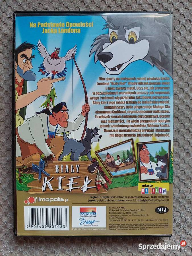 film DVD Biały Kieł Kraków sprzedam
