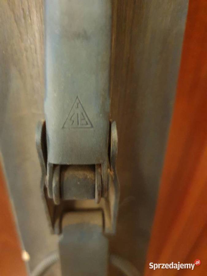 Stare NARTY komplet kijków sygnowane unikatowe Lublin