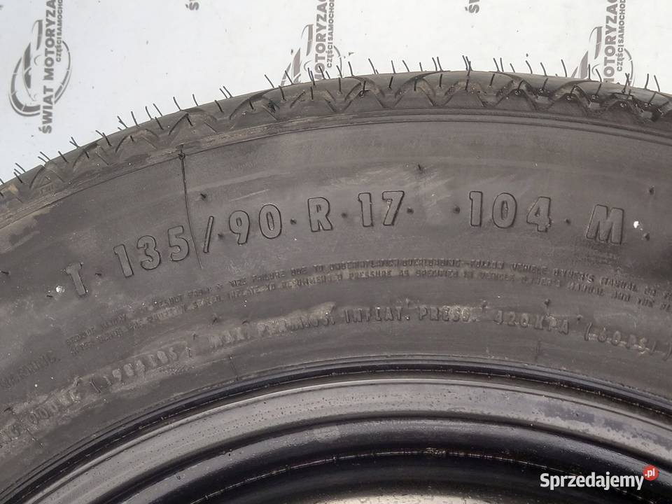 FORD KUGA MK1 koło dojazdowe 1359017 104M 5x108 świętokrzyskie Kielce