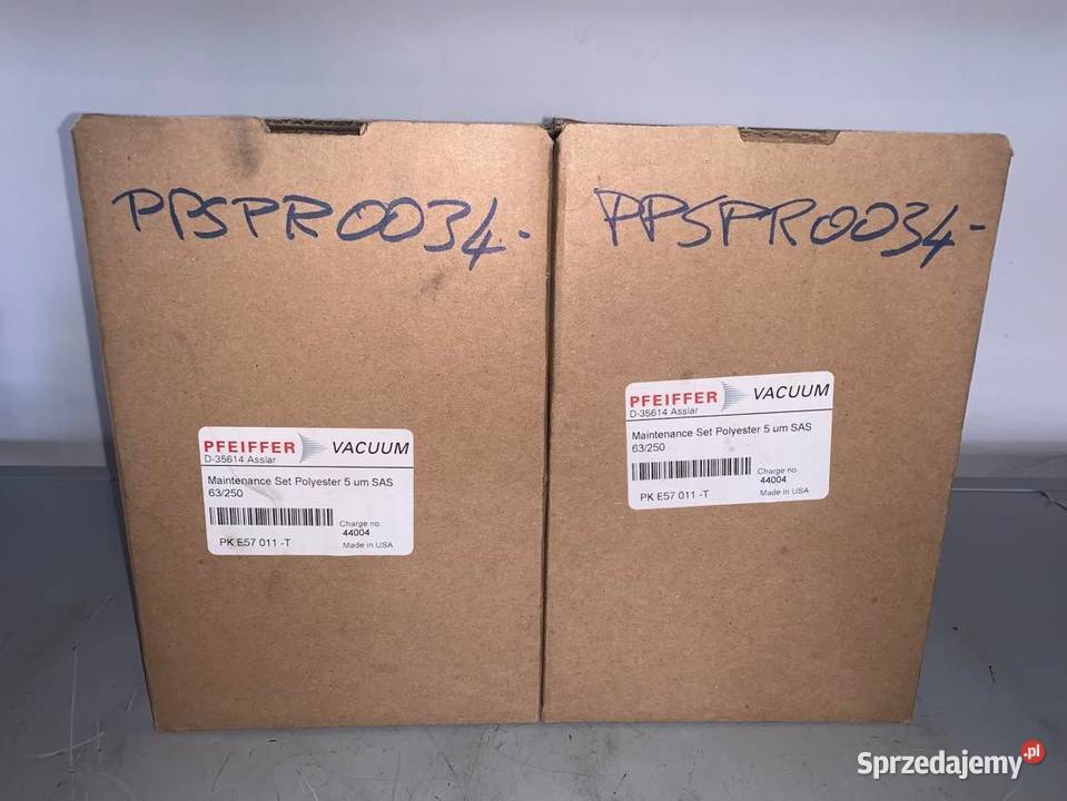 Pfeiffer Vacuum Filter SAS 63250 PK E57 011T Warszawa