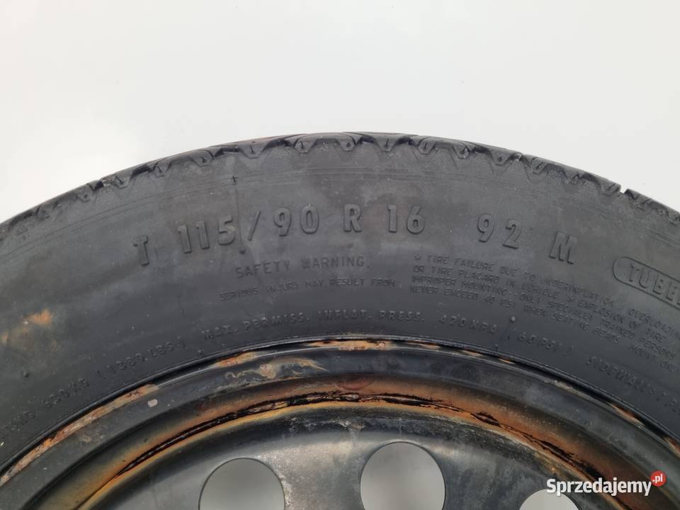 KOŁO DOJAZDOWE BMW E46 dojazdówka 11590 R16 Chełm