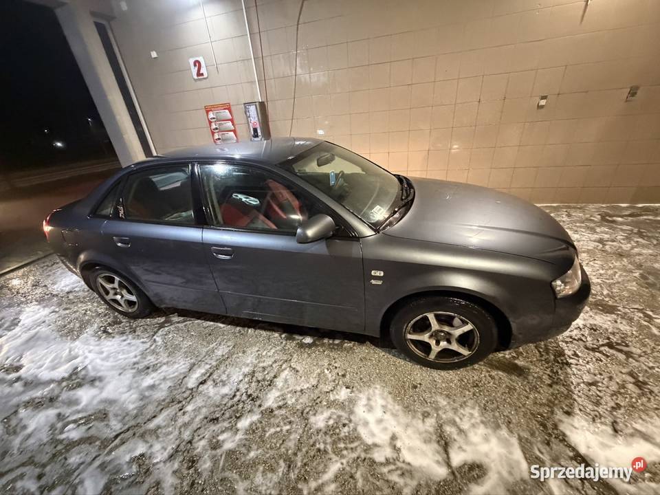 Audi A4 B6 Małysz20BenzynaGAZ Sekwencyjny autoalarm A4 Minostowice