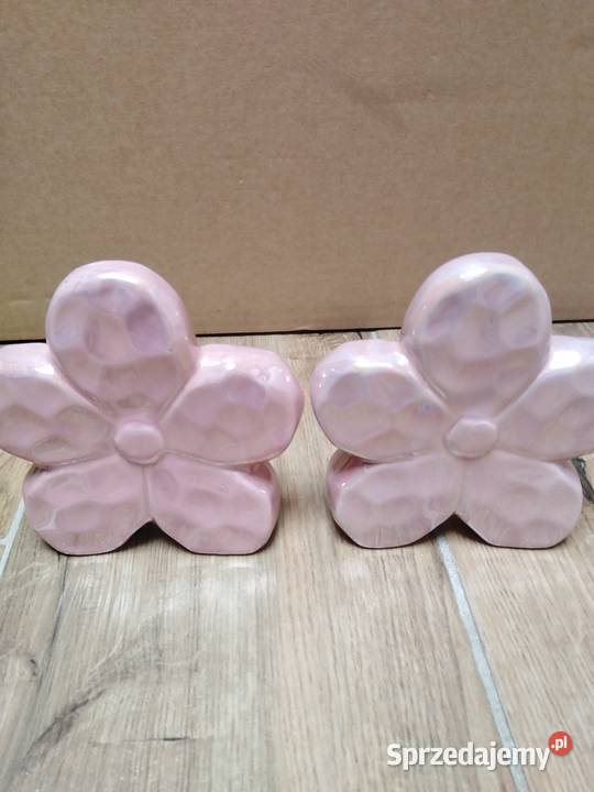 Ceramiczne dekoracyjne kwiaty Nowa Karczma sprzedam