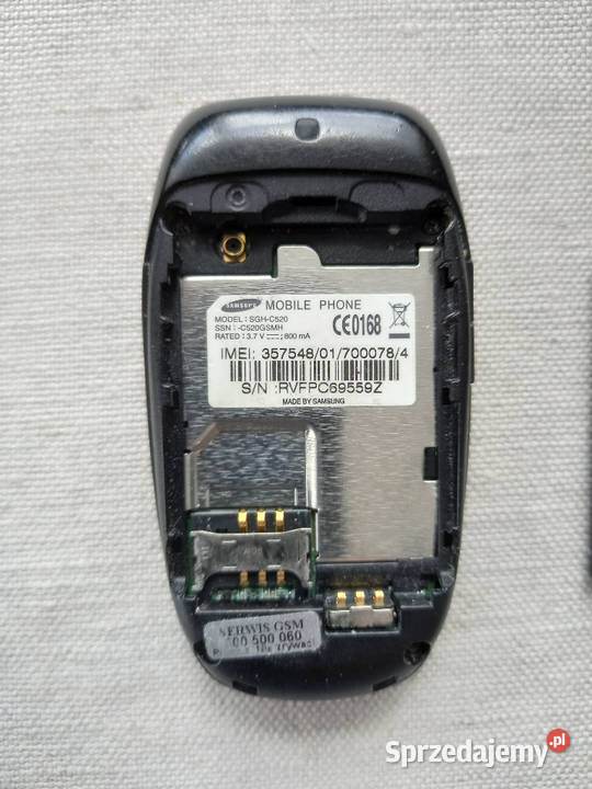 Telefon Komórkowy SAMSUNG SGHC520 Tomaszów Lubelski