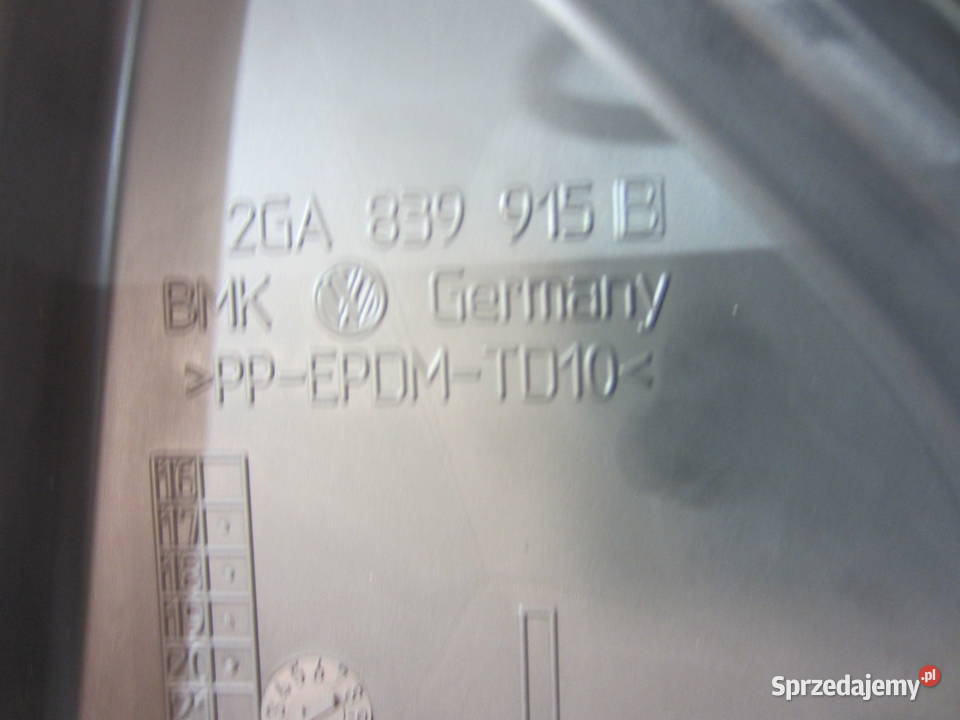 Osłona zaślepka 2GA839915 vw troc lewa Karoseria Szczecin