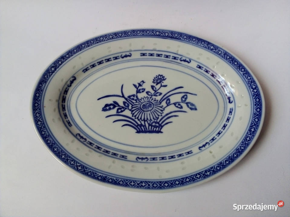 chińska porcelana ryżowa vintage talerze Częstochowa