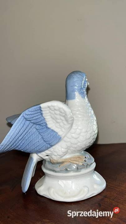 Figurka porcelanowa Piękny Gołąb ptaszek 65 sprzedam