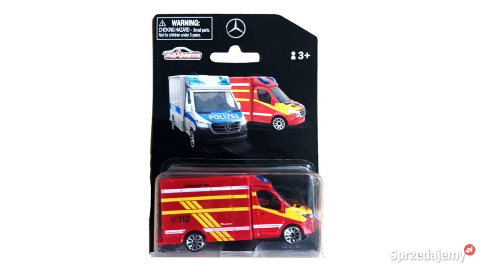 MERCEDES SPRINTER Model samochodu straz pozarna Ruda Śląska