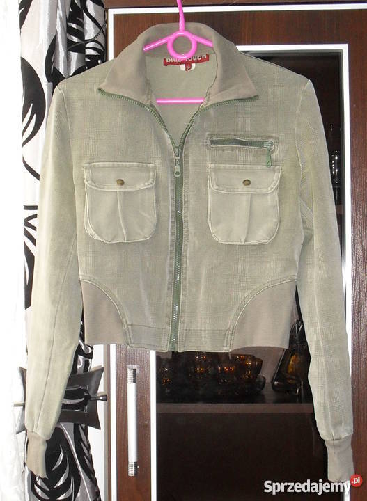 KRÓTKA KURTKA W KOLORZE KHAKI R 38 Łódź sprzedam