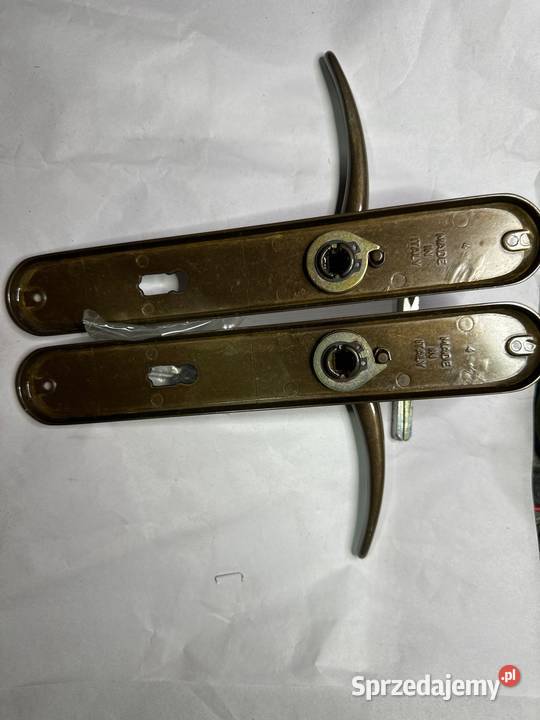 Szyld klamka wing patyna klucz Klamki i uchwyty Gliwice