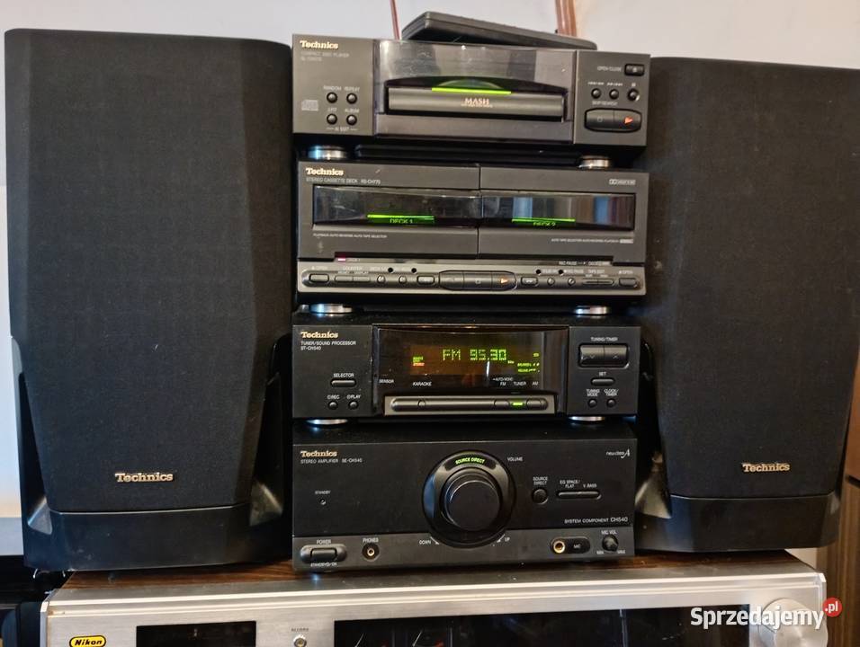 Mała wieża Technics sech540 Grodków sprzedam