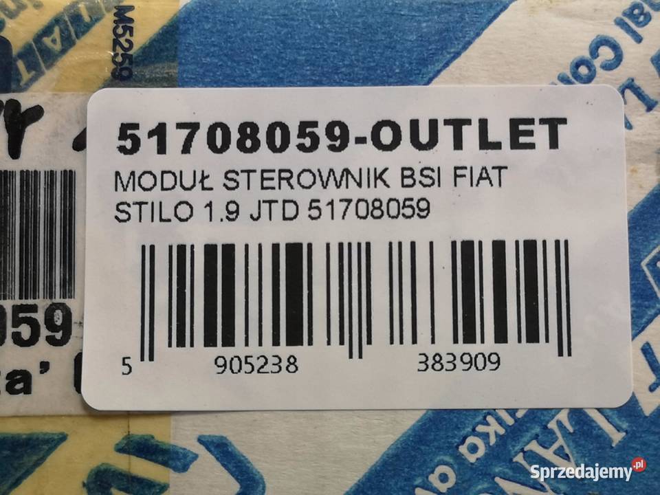 MODUŁ STEROWNIK BSI FIAT STILO 19 JTD 20012007 sprzedam