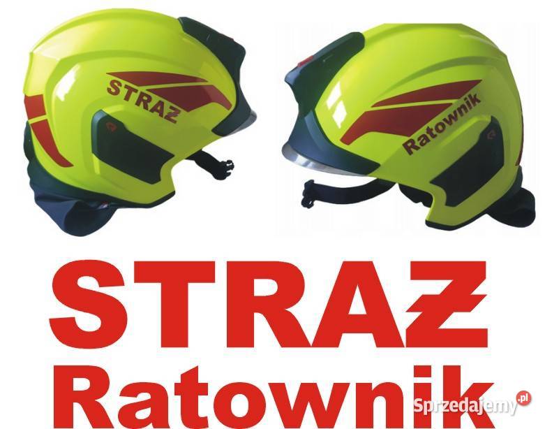 STRAŻ POŻARNA RATOWNIK naklejka na kask hełm małopolskie