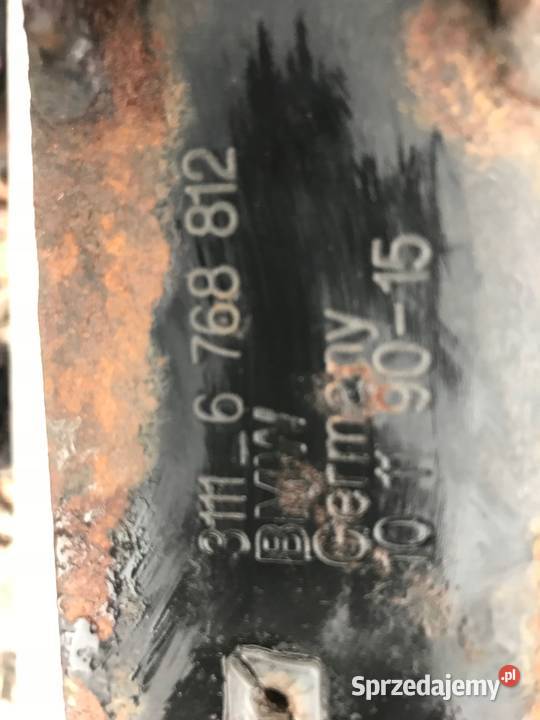 SANKI KOŁYSKA BELKA PRZÓD BMW SERIA 3 E90 E91 osobowe Barwałd Dolny