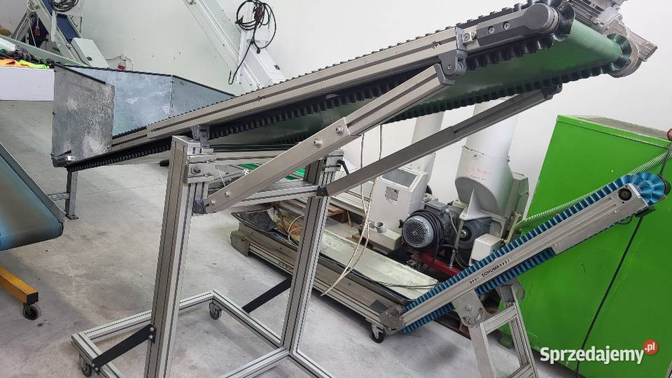 Taśmociąg prosty 225 x 50 przenośnik taśmowy Białogard sprzedam