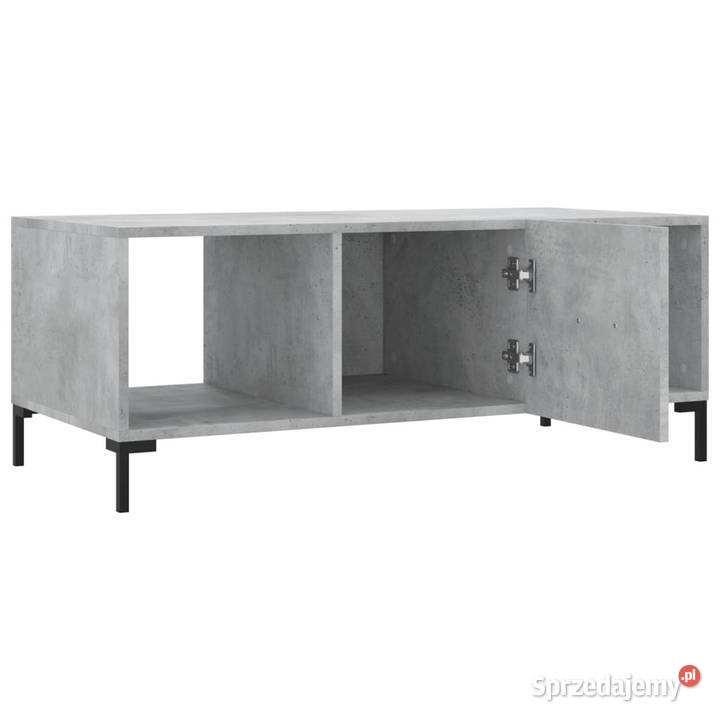 Stolik kawowy szarość betonu 102x50x40 WM829304 mazowieckie Warszawa