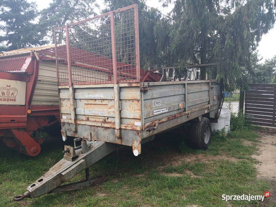 Sprzedam rozrzutnik orgial 4 tony Łomża